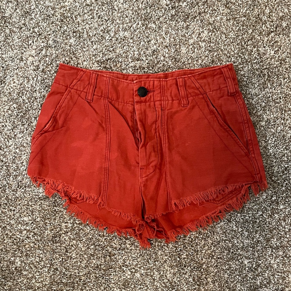 Free People High Waisted Shorts